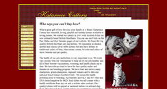 Desktop Screenshot of katareececattery.com